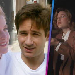 'The X-Files Turns 30! Gillian Anderson and David Duchovny's First Interviews On Set (Flashback)