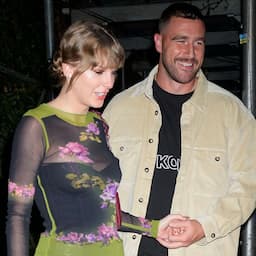 Taylor Swift Kisses Travis Kelce on the Cheek in Rare PDA Pic