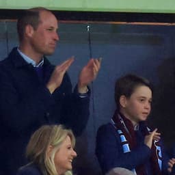 Prince William, Prince George Have Fun Father-Son Day at Soccer Match